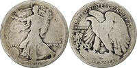 États-Unis Walking Liberty Half Dollar Philadelphie, Argent -
