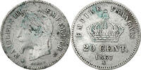 France 20 Centimes Napoléon III, Paris, Argent -