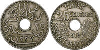 Tunisie 25 Centimes Muhammad al-Nasir Bey, Paris, Argent -