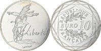 France 10 Euro Sempé - Hiver - Liberté, MDP, Argent -