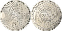 France 10 Euro Semeuse, MDP, Argent -
