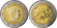 Monaco 2 Euro Albert II, MDP, Bimétallique -
