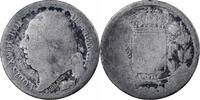 France 1/2 Franc Louis XVIII, Perpignan, Argent -