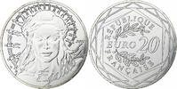 France 20 Euro Marianne, Egalité, MDP, Argent -