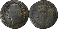 France 1/2 Sol Louis XVI, Metz, Cuivre -