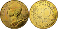 France 20 Centimes Marianne, MDP, série FDC, Bronze-aluminium -