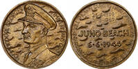 Belgique Médaille Georges Timmermans, Juno Beach, Bronze, Fisch -