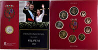 Espagne Set 1 ct. - 2 Euro + 2€ Felipe VI, Madrid -