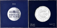 France 100 Euro Hercule, MDP, Argent, KM:1724 -