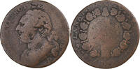 France 12 deniers françois Louis XVI, 12 deniers François, Lyon, Cuivre -