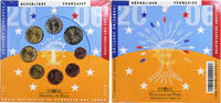 France Coffret 1c. à 2€ BU, MDP -
