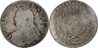 France Ecu aux branches d'olivier Louis XV, Pau, Argent -