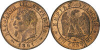 France 1 Centime Napoléon III, Paris, Bronze -