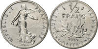 France 1/2 Franc 1980 MDP Semeuse, MDP, série FDC, Nickel