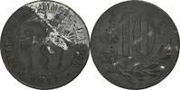 France 10 Centimes Chambre de Commerce d'Alger, Iron -