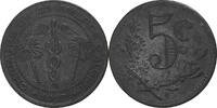 France 5 Centimes Chambre de Commerce d'Alger, Zinc -