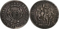 République de Lucques Scudo Lucques, Argent, KM:53 -