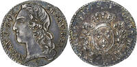 France 1/10 Écu au bandeau Louis XV, La Rochelle, Argent -