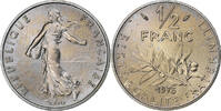 France 1/2 Franc Semeuse, MDP, série FDC, Nickel -
