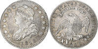 États-Unis 25 Cents Liberty Cap, Philadelphie, Argent, KM:44 -