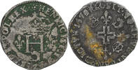 France Double sol parisis du Dauphiné Henri III, Grenoble, Billon -