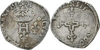 France Double Sol Parisis Henri III, Montpellier, Billon -