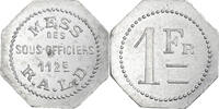 France 1 Franc 112e R.A.L.D., Aluminium -