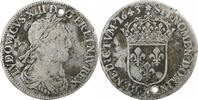 France 1/4 écu, 2e poinçon de Warin Louis XIII, Paris, Argent -