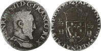 France Teston à la tête nue Henri II, Lyon, Argent, Gadoury:373d3 -