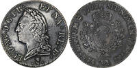 France Écu à la vieille tête Louis XV, Pau, Argent, Gadoury:323a -