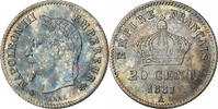 France 20 Centimes Napoléon III, Paris, Argent, Gadoury:309 -