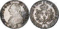 France Ecu aux branches d'olivier Louis XVI, Paris, Argent -