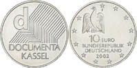 Allemagne 10 Euro Documenta XI, Hamburg, Argent, KM:217 -