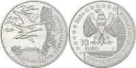 Allemagne 10 Euro Nationalparke Wattenmeer, Hamburg, Argent, KM:232 -
