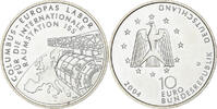 Allemagne 10 Euro Station orbitale Columbus, Munich, Argent -