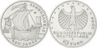 Allemagne 10 Euro Ligue hanséatique, Hambourg, Argent, KM:247 -