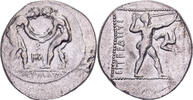 Stater Pamphylie, v. 380-325 av. J.-C, Aspendos, Argent, SNG-France:97-98 -