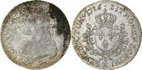 France Ecu aux branches d'olivier Louis XVI, Orléans, Argent -