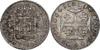 Portugal 1 Cruzado Novo João VI, Lisbonne, Argent, KM:331 -