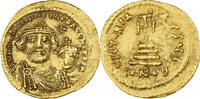 Solidus Heraclius & Heraclius Constantin, Constantinople, Or -