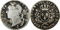 France 1/2 Ecu de Béarn au bandeau Louis XV, Pau, Argent -