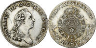 Suède 1/3 Riksdaler Gustaf III, Argent, KM:516 -