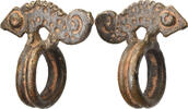 Côte d'Ivoire Monnaie bague XVIIIe-XIXe siècles, Bronze -