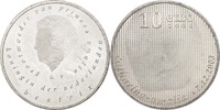 Pays-Bas 10 Euro Argent, KM:248 -