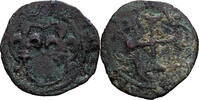 France Denier Tournois Louis XI, Troyes, Billon, Duplessy:563 -