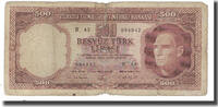Turquie 500 Lira Billet, 1930-06-11, KM:170a, B -