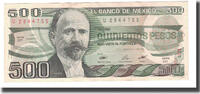 Mexique 500 Pesos Billet, 1984-08-07, KM:79b -