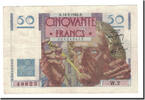France 50 Francs Le Verrier, 1946-03-14, Fayette:20.1, KM:127a -