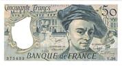 France 50 Francs Quentin de La Tour, Y.26 375433, Fayette:67.8 -