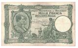 Belgique 1000 Francs-200 Belgas Billet, 9-6-1933, KM:104 -